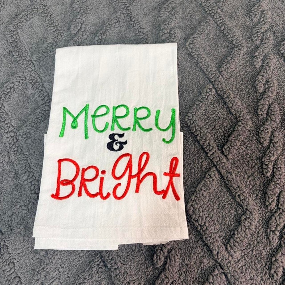 Merry & Bright Kitchen Towel